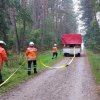 Kreisfeuerwehrbereitschaft übt im Landkreis Harburg